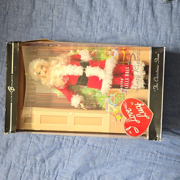 RARE I Love Lucy THE CHRISTMAS SHOW Lucille Ball as santa barbie